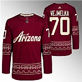 Men's Arizona Coyotes #70 Karel Vejmelka Garnet Alternate Pro Jersey Dzhi,baseball caps,new era cap wholesale,wholesale hats